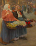 Demoiselle d'honneur - Josef Engelhart — näkymä teoksesta