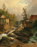 Un moulin de montagne - Josef Feid — näkymä teoksesta