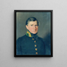 Portrait d'un gentleman - Josef Huttary — kehystetty taideteos seinällä