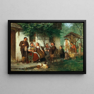 Josef Kinzel - Spinning a Yarn.webp