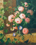 Kukka-asetelman still life - Josef Lauer — näkymä teoksesta