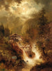 Tempête imminente en haute montagne - Josef Thoma — näkymä teoksesta