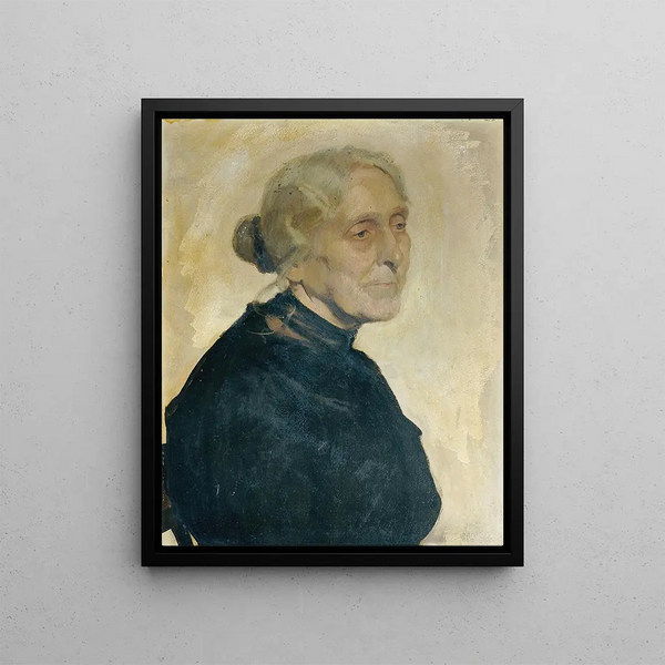 Josef Wawra - Portrt einer alten Dame.webp