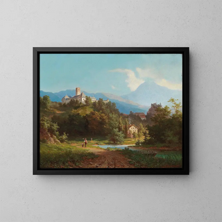 Josef Willroider - Ansicht einer Burg.webp