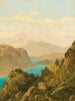 Vue sur le Königssee et l'Untersberg - Josef von Schlägl — näkymä teoksesta