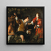 Joseph tulkitsemassa unia - Bernardo Strozzi — kehystetty taideteos seinällä