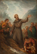 Saint Léonard faisant jaillir une source - Joseph Nicolas Jouy — näkymä teoksesta