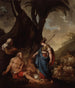 Erminia et les bergers - Joseph Benoît Suvée — näkymä teoksesta