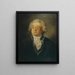 Portrait d'Honoré Gabriel Riqueti comte de Mirabeau 1749-1791 orator ja poliitikko - Joseph Boze — kehystetty taideteos seinällä