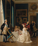 La Cour royale - Joseph Caraud — näkymä teoksesta