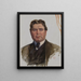 William Edgar Borah - Joseph Cummings Chase — kehystetty taideteos seinällä