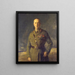 Sir Général Arthur William Currie - Joseph De Camp — kehystetty taideteos seinällä