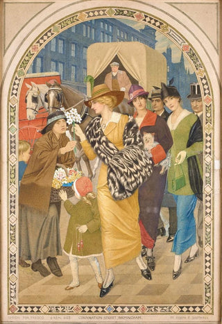 Birminghamin Corporation-kadulla (maaliskuussa 1914) - Joseph Edward Southall — näkymä teoksesta