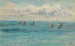 Yachts français en mer - Joseph Edward Southall — näkymä teoksesta