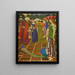 De nouvelles lampes pour d'anciennes - Joseph Edward Southall — kehystetty taideteos seinällä