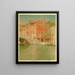 Pont Cannareggio Venise Italie - Joseph Edward Southall — kehystetty taideteos seinällä