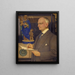 Portrait de Sir Whitworth Wallis 1855-1927 - Joseph Edward Southall — kehystetty taideteos seinällä