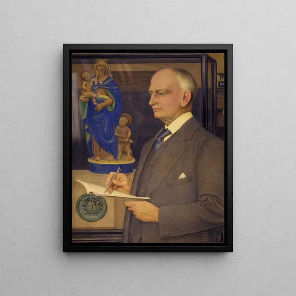 Joseph Edward Southall - Portrait of Sir Whitworth Wallis 18551927.webp
