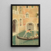 Rio Della Guerra Venetsia - Joseph Edward Southall — kehystetty taideteos seinällä