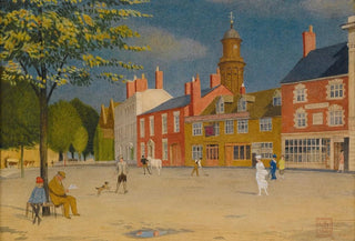 Joseph Edward Southall - The Green At Banbury.webp