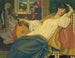 La Belle au bois dormant - Joseph Edward Southall — näkymä teoksesta