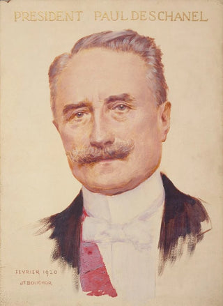 Joseph Flix Bouchor - Portrait de Paul Deschanel 18551922 prsident de la Rpublique.webp