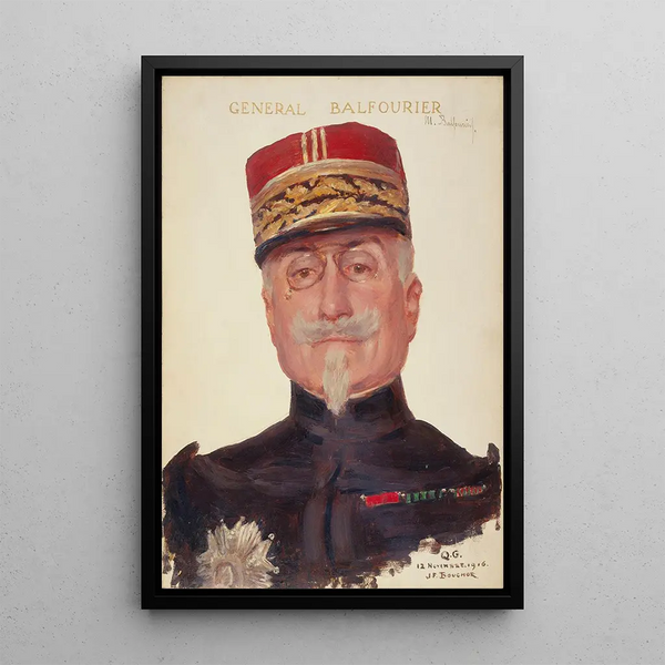 Joseph Flix Bouchor - Portrait du gnral Maurice Balfourier 18521933.webp