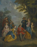 À Fête Champêtre - Joseph Francis Nollekens — näkymä teoksesta