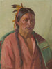 Fils de chasse - Joseph Henry Sharp — näkymä teoksesta