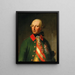 Portrait de l'empereur Joseph II - Joseph Hickel — kehystetty taideteos seinällä