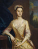 Portrait d'une dame - Joseph Highmore — näkymä teoksesta