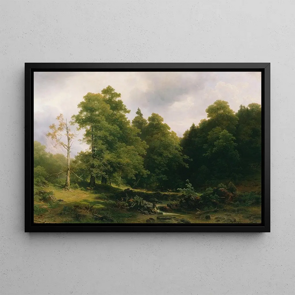 Joseph Holzer - Der stille Waldwinkel.webp