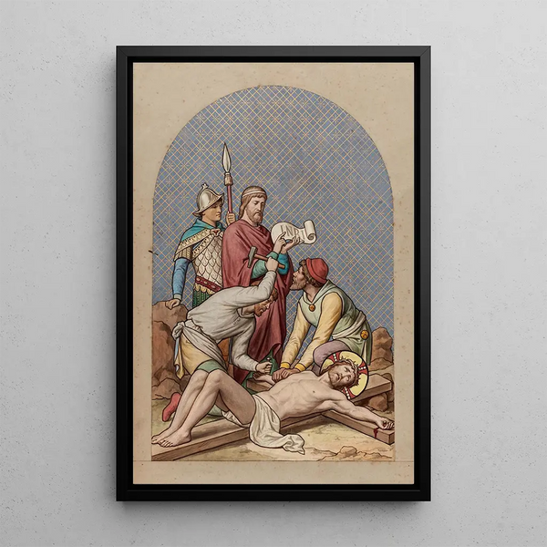 Joseph Hussenot - XI Jsus est attach sur la croix.webp