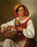 La fille aux fleurs - Joseph Lavos — näkymä teoksesta
