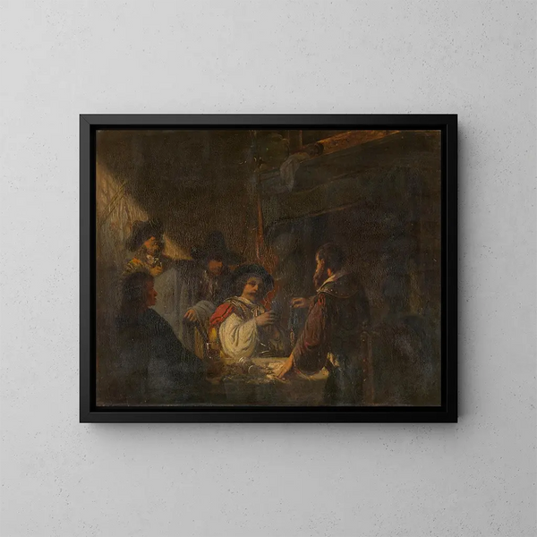 Episodi elämässä Rembrandt - Joseph Lies — kehystetty taideteos seinällä