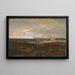 Yksi kohtaus englannin rannikolla - Joseph Mallord William Turner — kehystetty taideteos seinällä