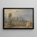 Andernach-maalaus - Joseph Mallord William Turner — kehystetty taideteos seinällä
