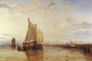 Joseph Mallord William Turner - Dort or Dordrecht The Dort PacketBoat from Rotterdam Becalmed.webp