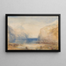 Flüelen-maalaus, aamu - Joseph Mallord William Turner — kehystetty taideteos seinällä