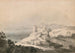 Harlechin linna, Wales, etelänäkymä - Joseph Mallord William Turner — näkymä teoksesta