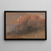 Luxembourgin maalaus - Joseph Mallord William Turner — kehystetty taideteos seinällä