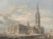 Vue du nord-est de l'église de Grantham, Lincolnshire - Joseph Mallord William Turner — näkymä teoksesta