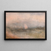 Noreen ulkopuolella - Joseph Mallord William Turner — kehystetty taideteos seinällä