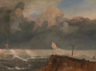 Port de Ruysdael - Joseph Mallord William Turner — näkymä teoksesta