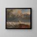Port de Ruysdael - Joseph Mallord William Turner — kehystetty taideteos seinällä