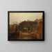 Saltash-maalaus jokiveneellä, Cornwall - Joseph Mallord William Turner — kehystetty taideteos seinällä