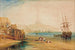 Scarboroughin kaupunki ja linna aamuhetkellä, pojat pyydystämässä rapuja - Joseph Mallord William Turner — näkymä teoksesta