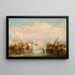 Merimaisema-maalaus - Joseph Mallord William Turner — kehystetty taideteos seinällä