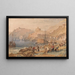 St Mawes, Cornwall - Joseph Mallord William Turner — kehystetty taideteos seinällä