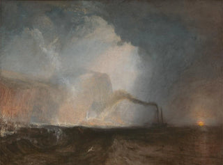 La grotte de Fingal à Staffa - Joseph Mallord William Turner — näkymä teoksesta